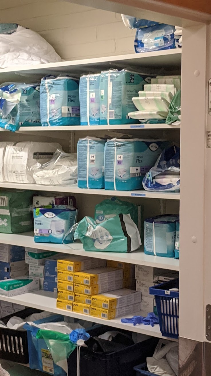 Adult Diaper Stuff in Hospital and other Care — 24